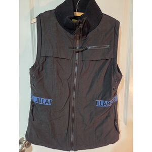 Jillaroo Australia Girls Womans Riding Vest Size Large Black Fleece Lined New